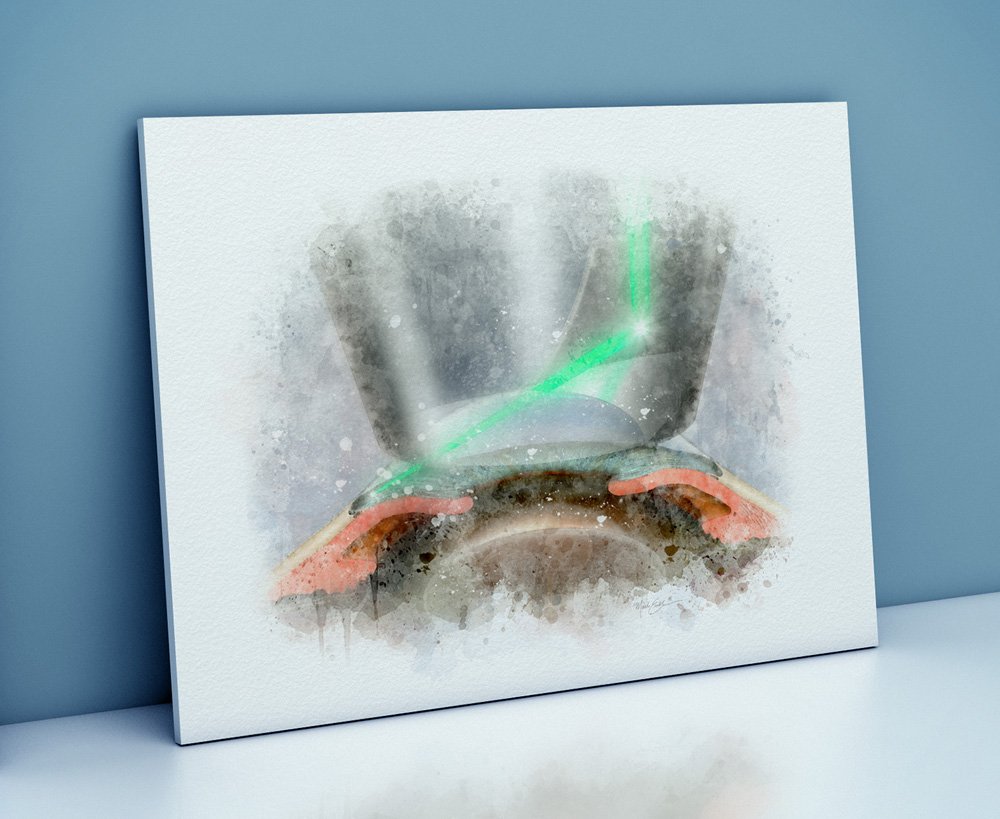 Glaucoma doctor gift art print honoring dedication with style - 220 glaucoma doctor gift Eye doctor art print gift