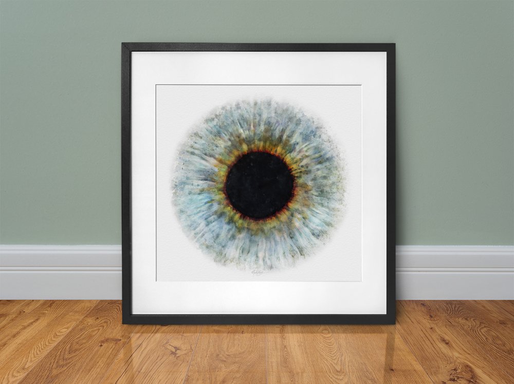 iris art for optometrists