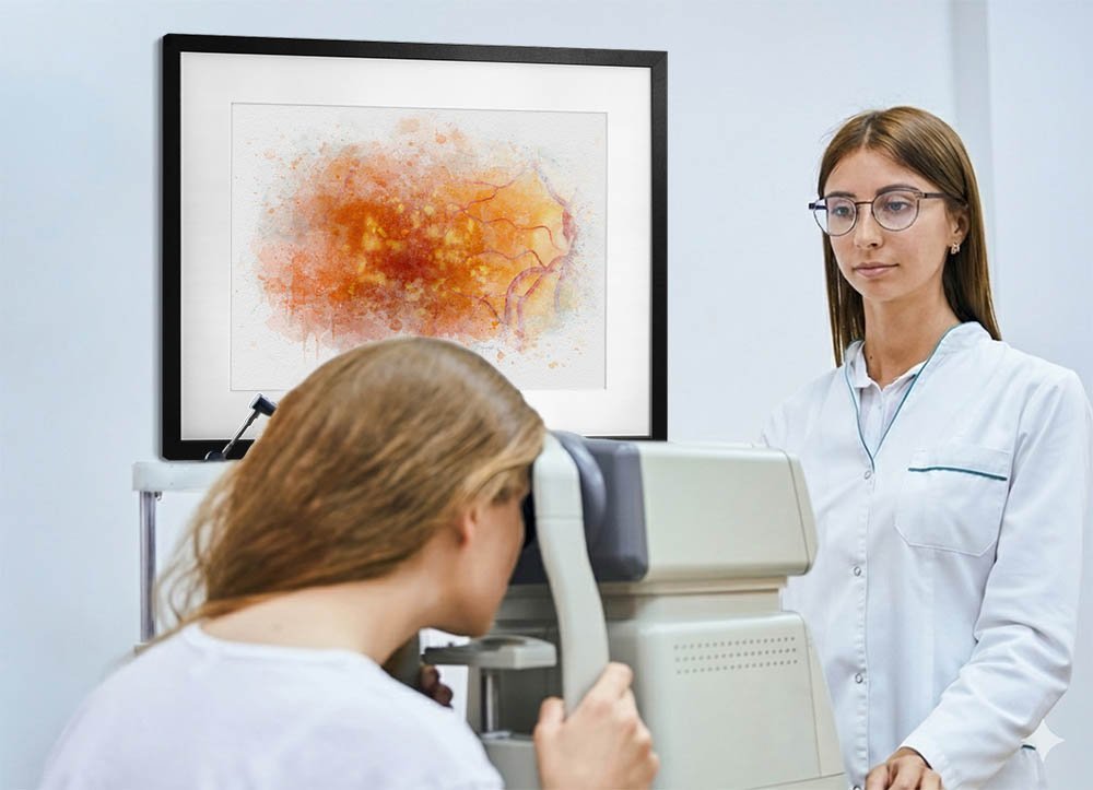 Retina consult room decor set of three art prints shipped together retina consult room decor Retina exam room wall art and decor